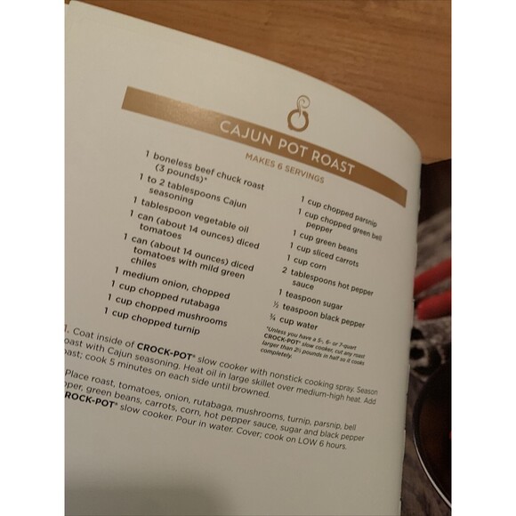 Crock Pot All American: More Than 100 Comfort Foods Enjoyed Recipe Book - Picture 11 of 16